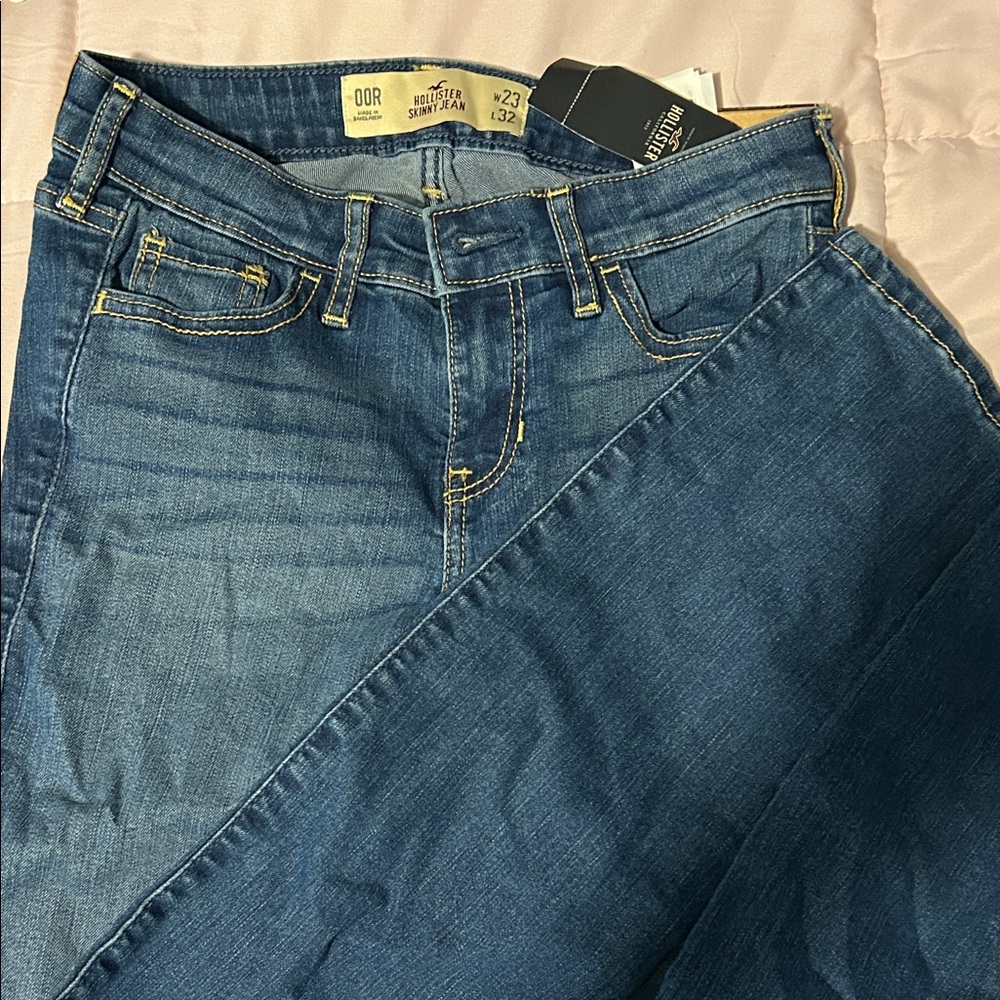 Hollister Dark Blue Skinny Jeans